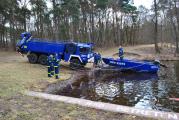 Das MZB wird zu Wasser gelassen